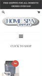 Mobile Screenshot of homespaoutlet.com